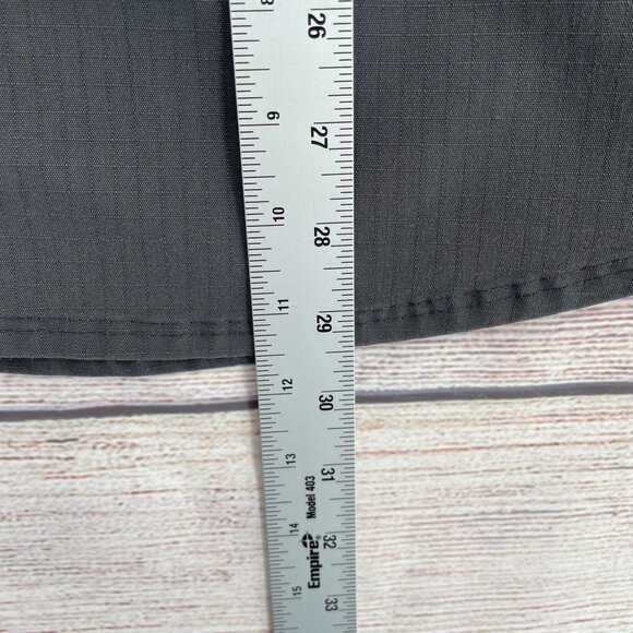 Off the Grid Ripstop Button Down Shirt Men's Size XL Gray Vented - Picture 9 of 9